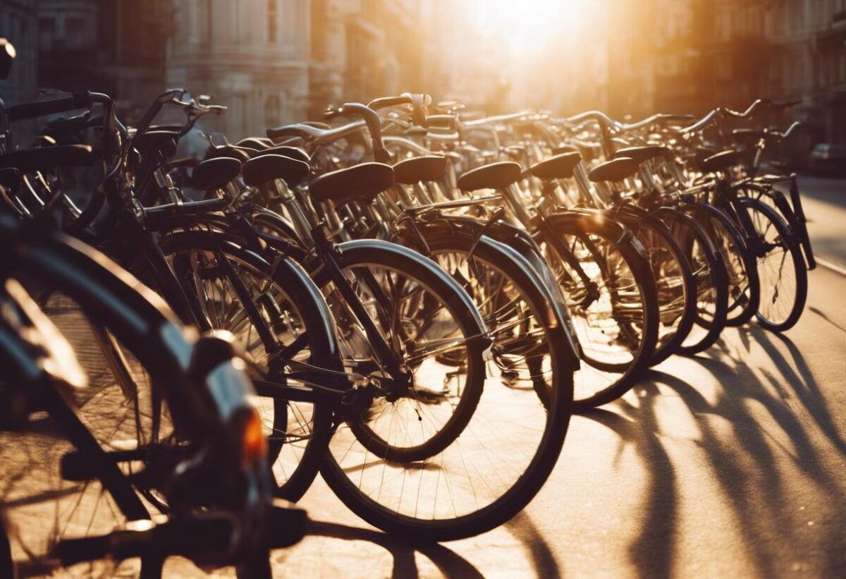 All’alba, sessantatré biciclette si sono schierate in strada per difendere la pista dall’invasione delle auto. Questa è stata la forma di protesta scelta dai ciclisti.