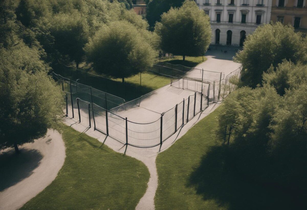 All’interno del Parco delle Cave a Milano, si è verificato uno scarico illegale. Sono state erette delle barriere per contenere l’insolita chiazza.