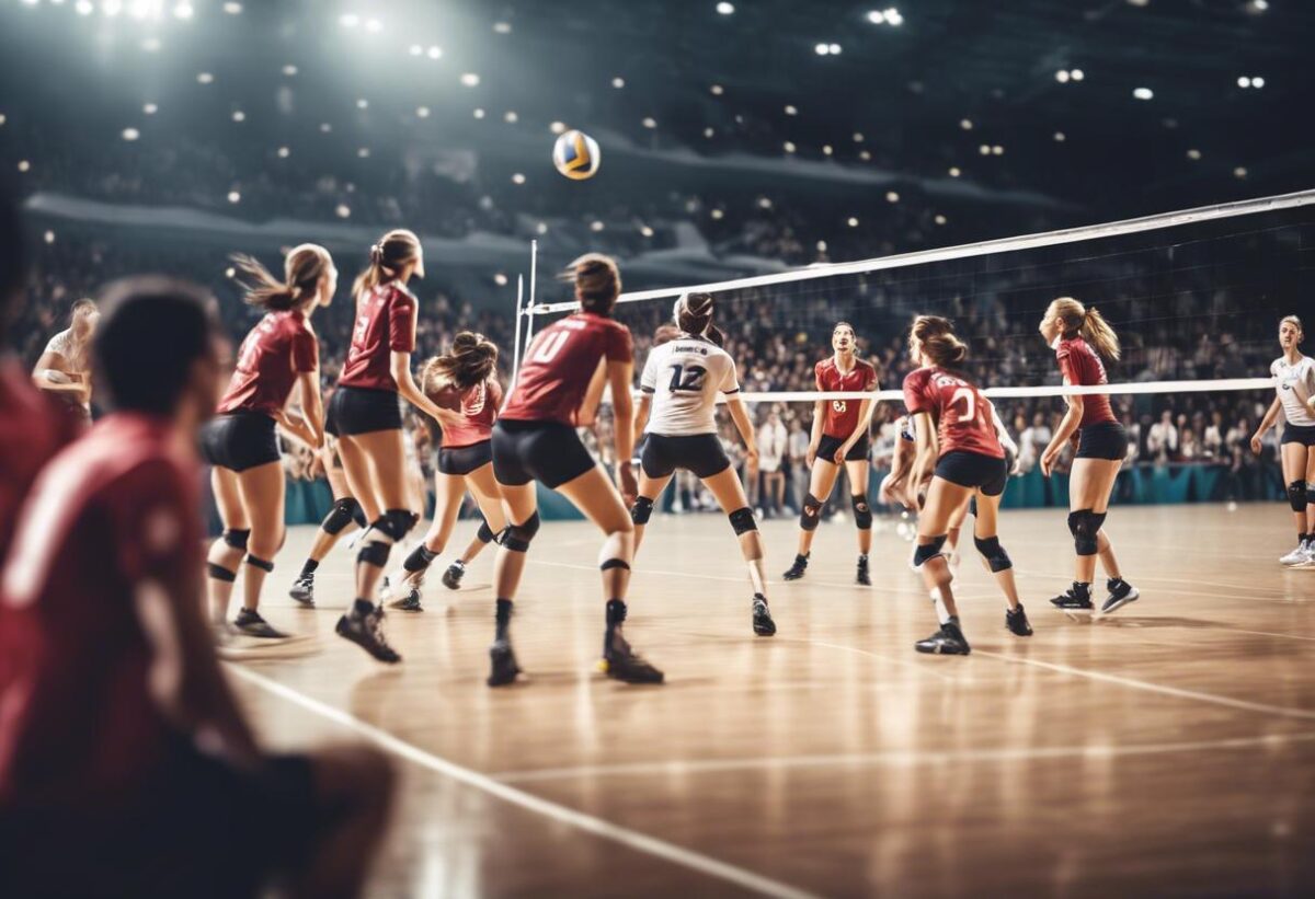Il pallavolo fa impazzire tutti. È una celebrazione di sport e fervore dei tifosi.
