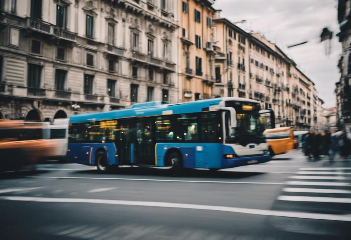 Un individuo è finito in ospedale dopo essere stato pugnalato su un autobus a Milano.