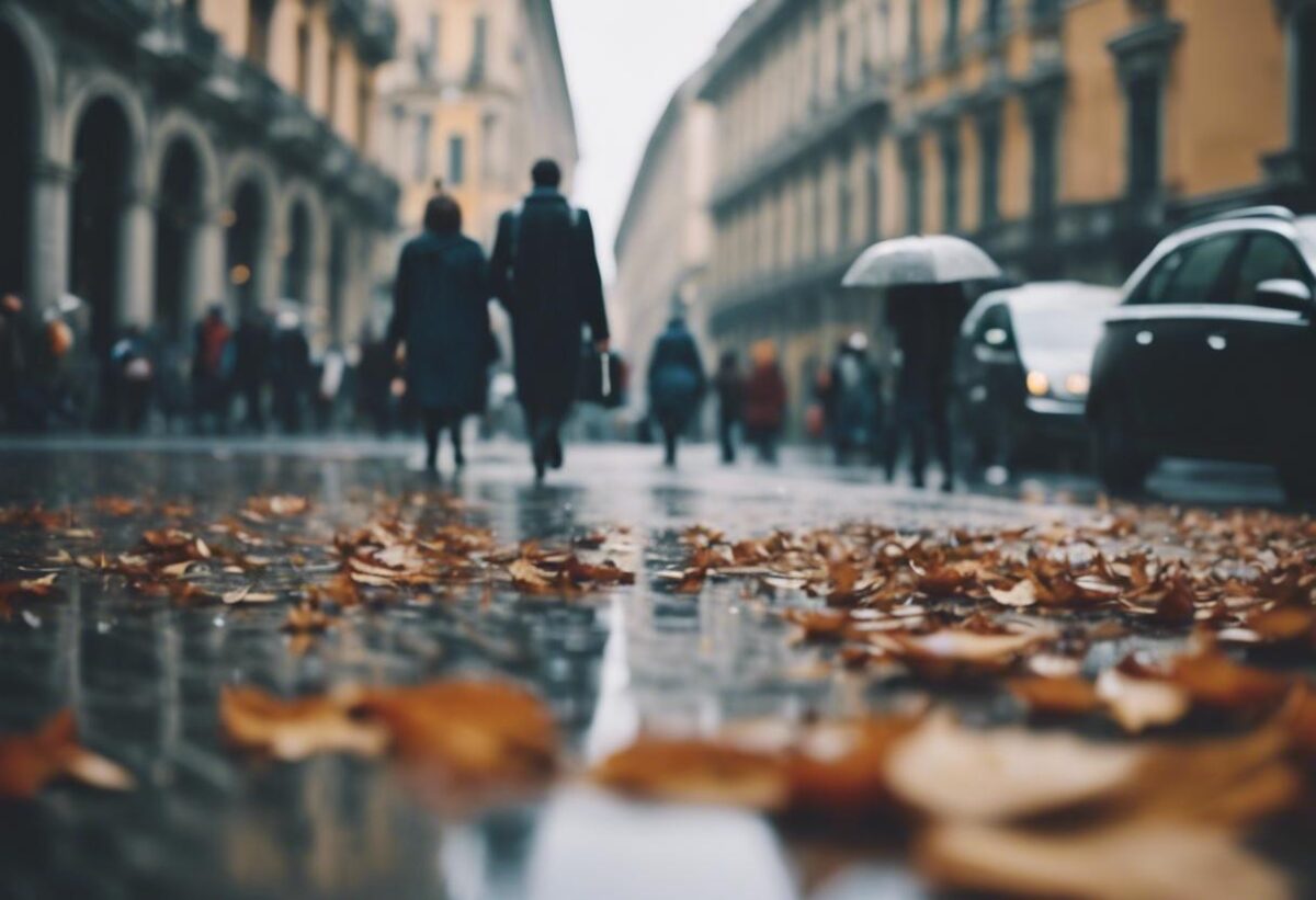 Milano accoglie l’autunno: la pioggia fa il suo ritorno e le temperature cominceranno a calare.