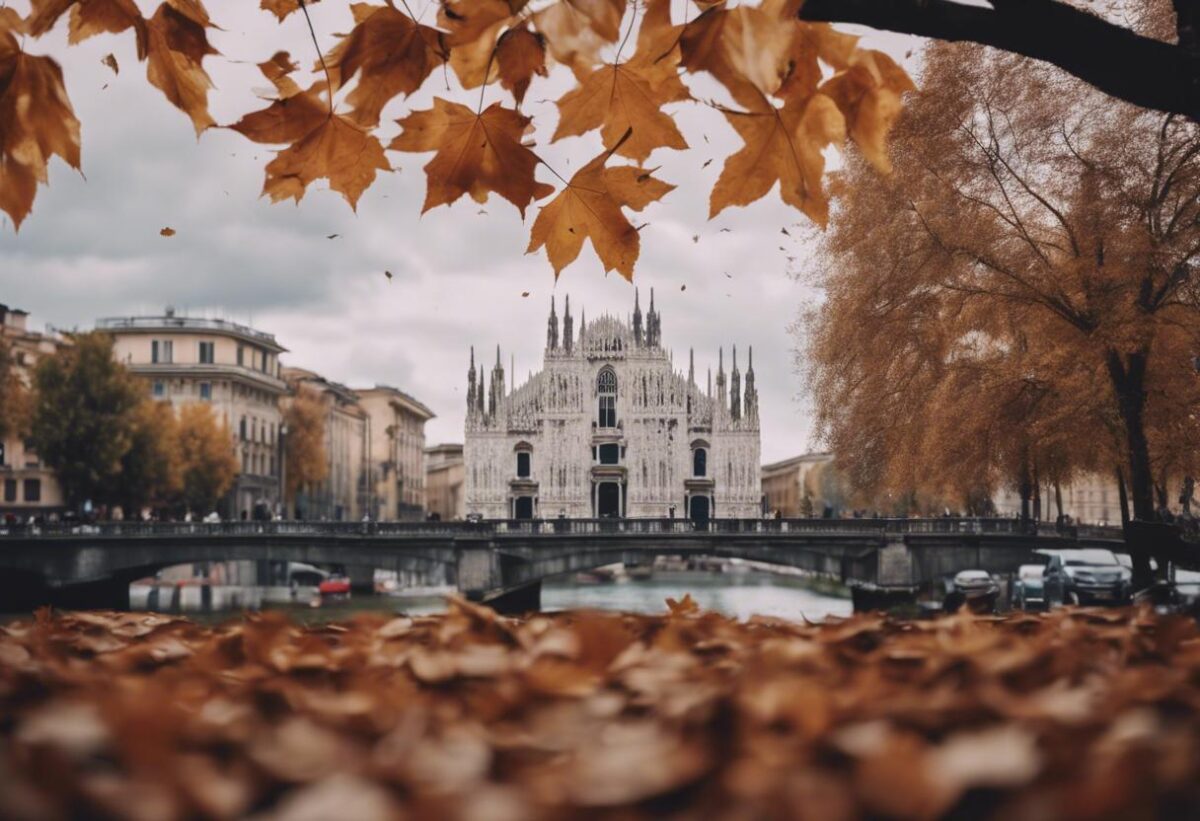 Nubi, precipitazioni e abbassamento delle temperature: a Milano è cominciata la stagione autunnale.