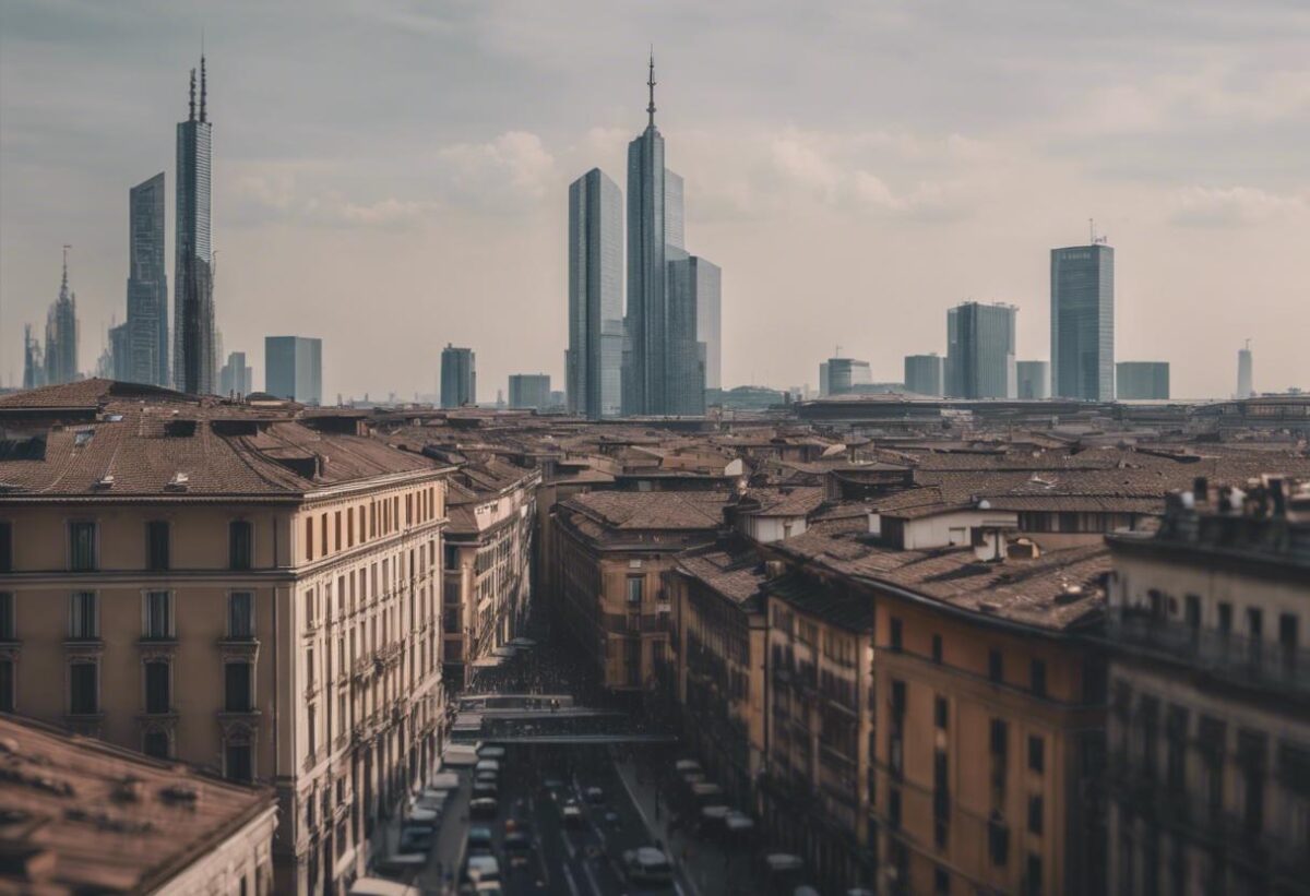 Un gruppo di giovani ha derubato un ragazzo nei pressi dei grattacieli nel cuore di Milano.