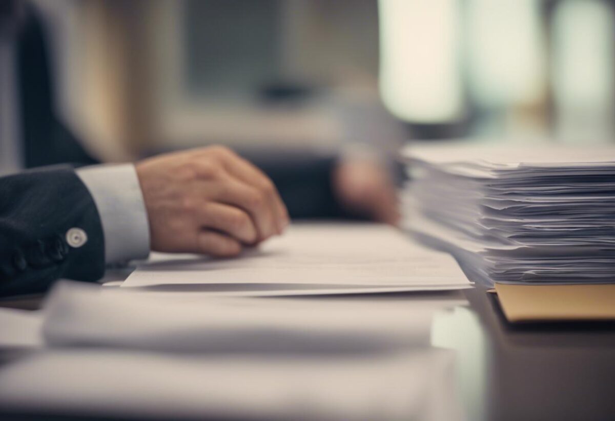“Consultazione dei documenti relativi all’indagine sui tifosi.”