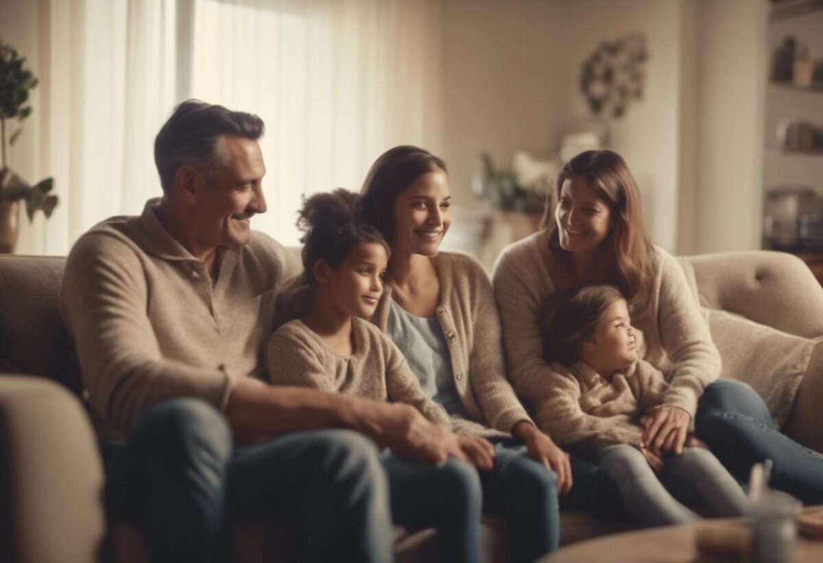 La trasformazione delle famiglie: le famiglie numerose sembrano ormai scomparse.