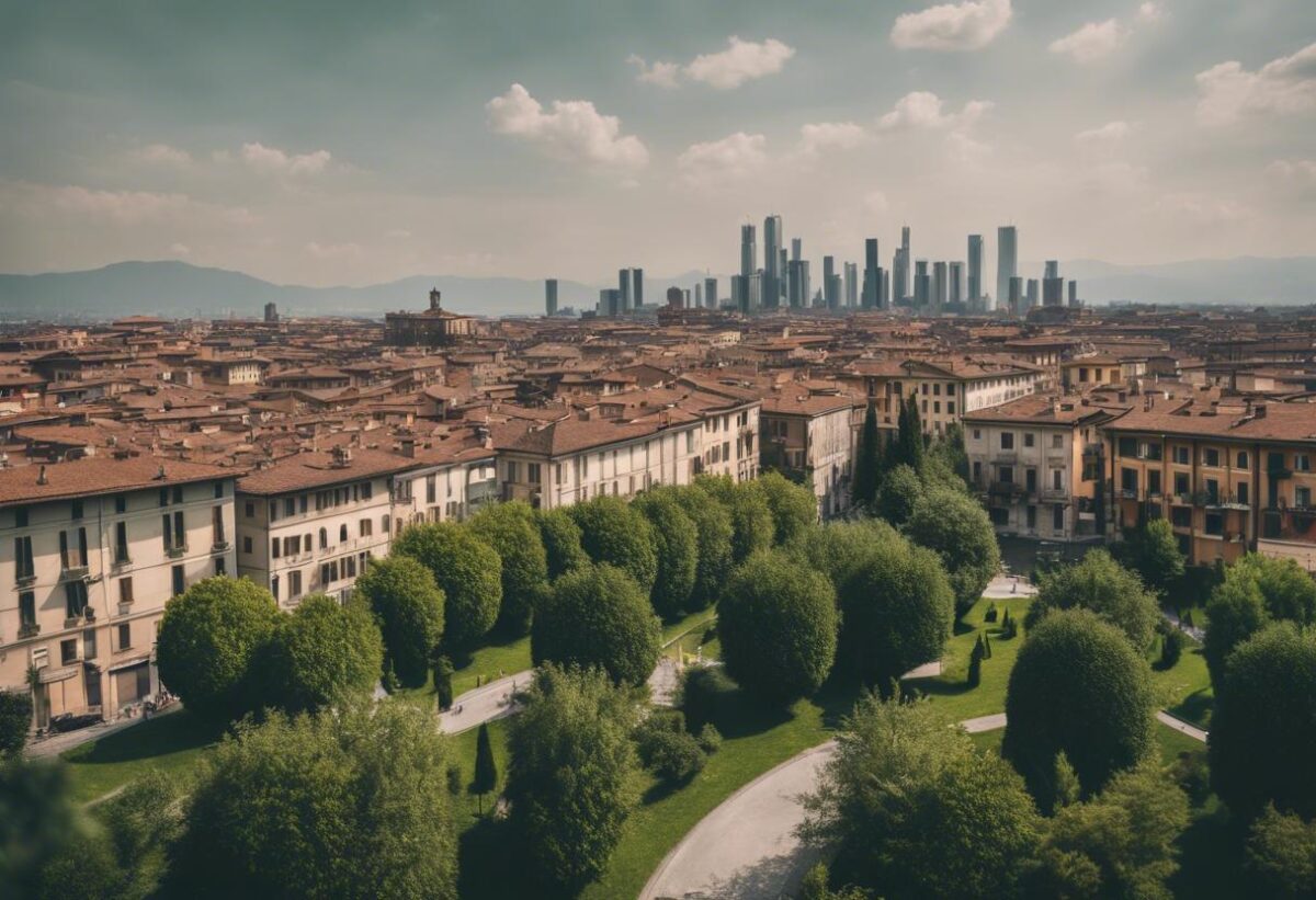L’Europa afferma che il 40% delle aree urbane in Lombardia richiede un maggiore impegno per quanto riguarda alberi, spazi verdi e parchi.