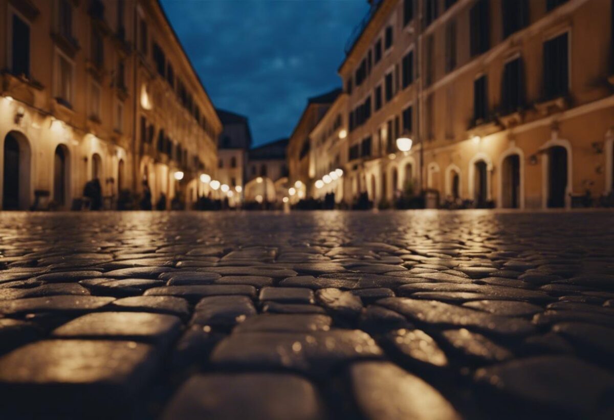 In Piazza di Via Spoleto si svolge la vita notturna per una clientela sofisticata. Tuttavia, la notte porta con sé un eccesso di rumore.