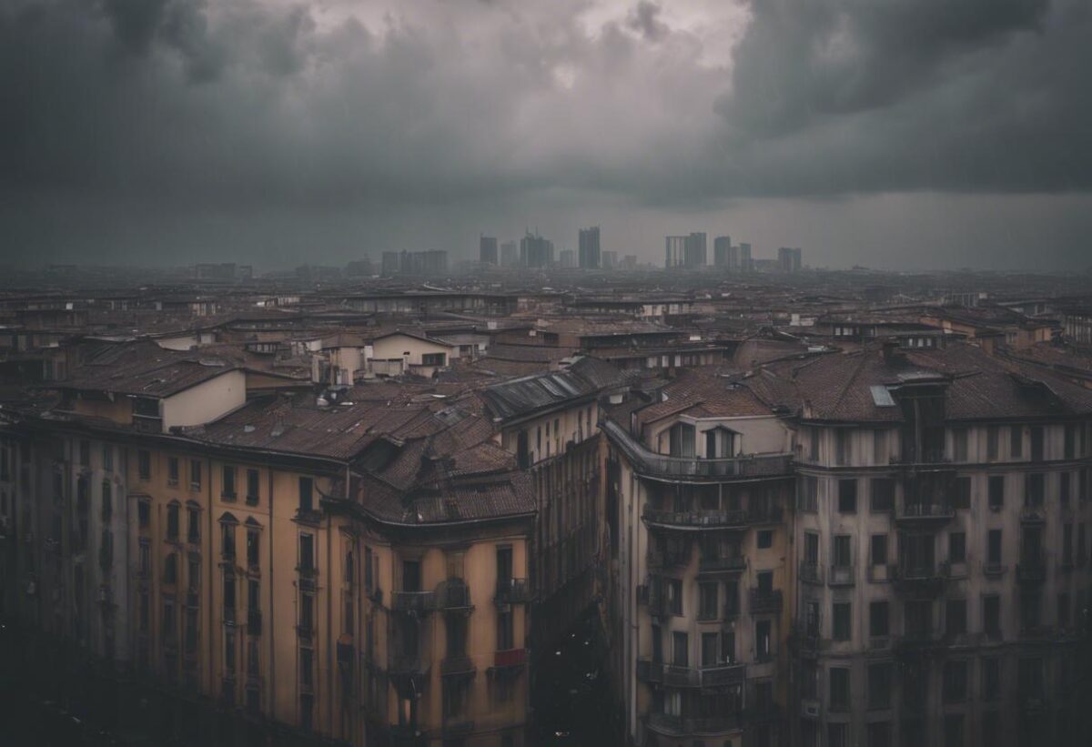 Milano è di nuovo colpita da condizioni meteorologiche avverse, con intense precipitazioni attese.