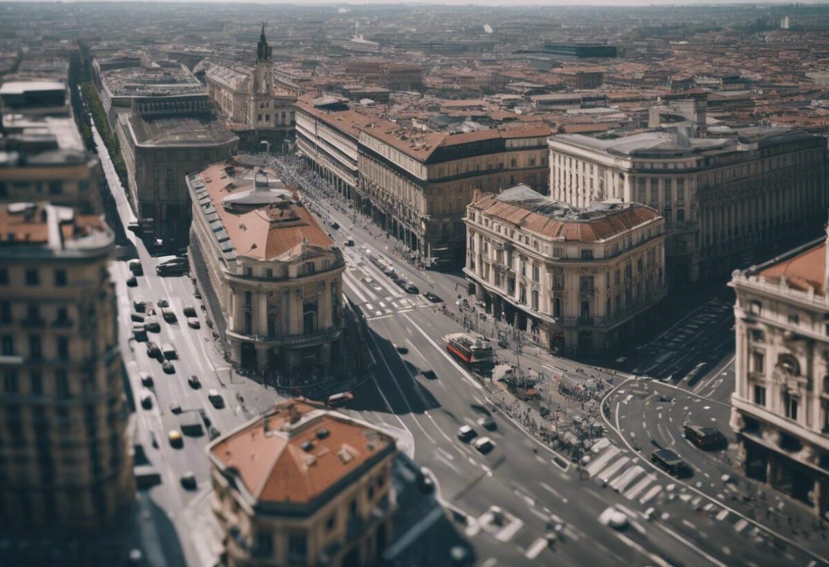 Terminale Milano-Lainate. È un momento per cercare la strada.