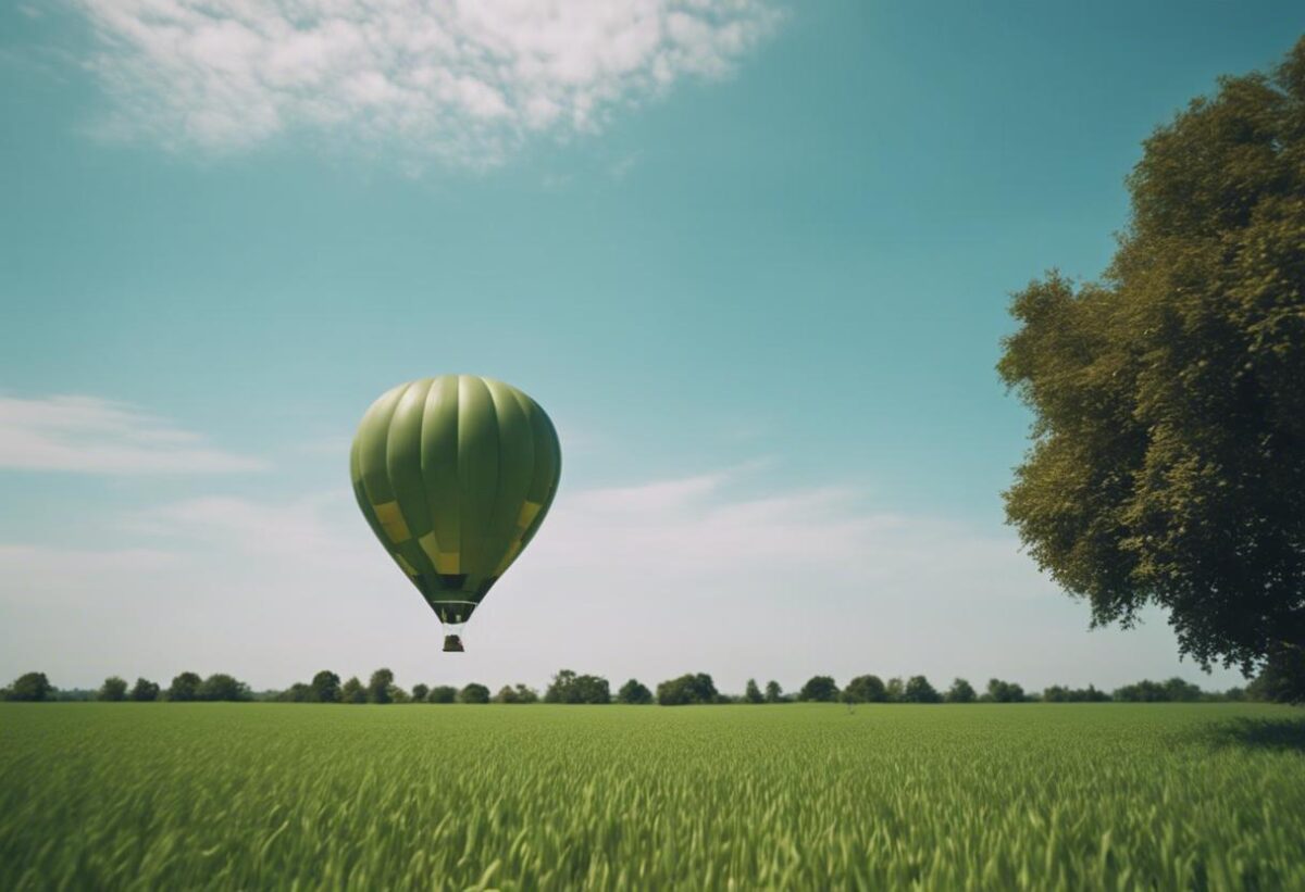 Sopra il Golfo Agricolo con una mongolfiera. I settanta ettari di spazi verdi a Segrate.