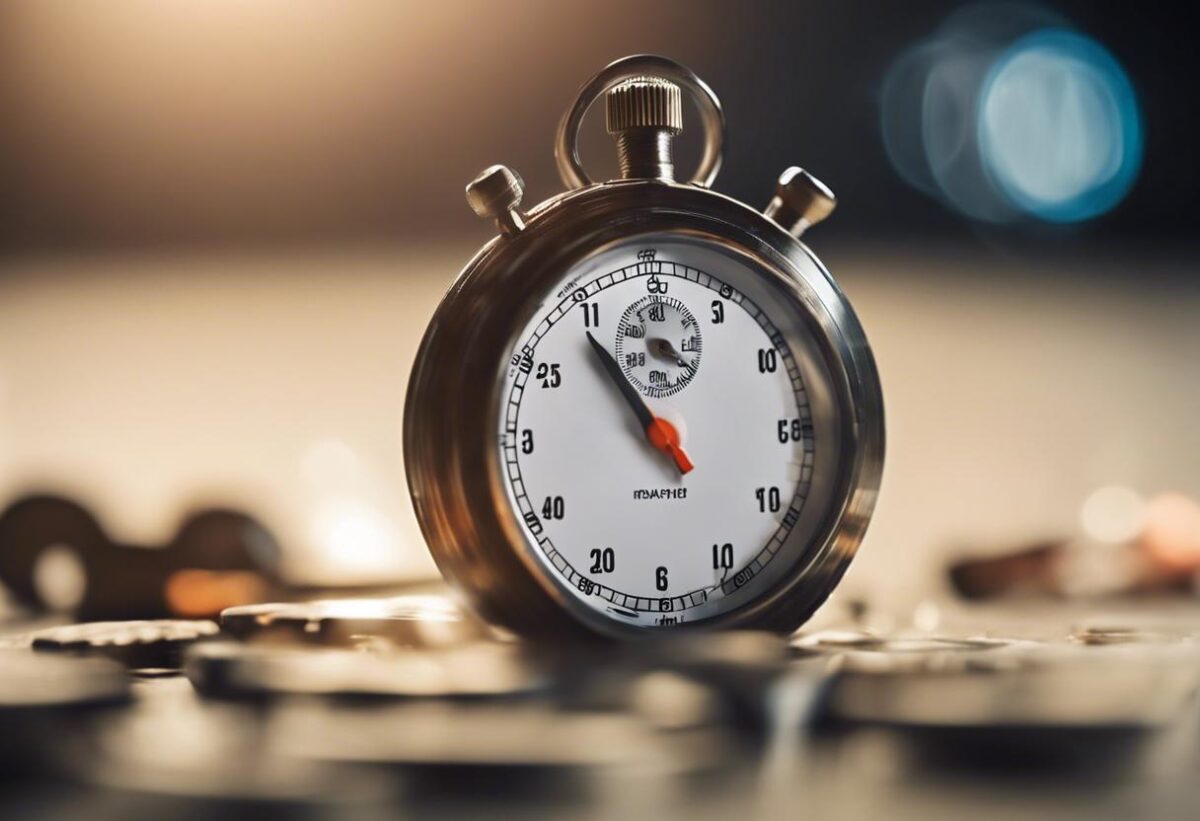 È una frenesia: una gara con il tempo.