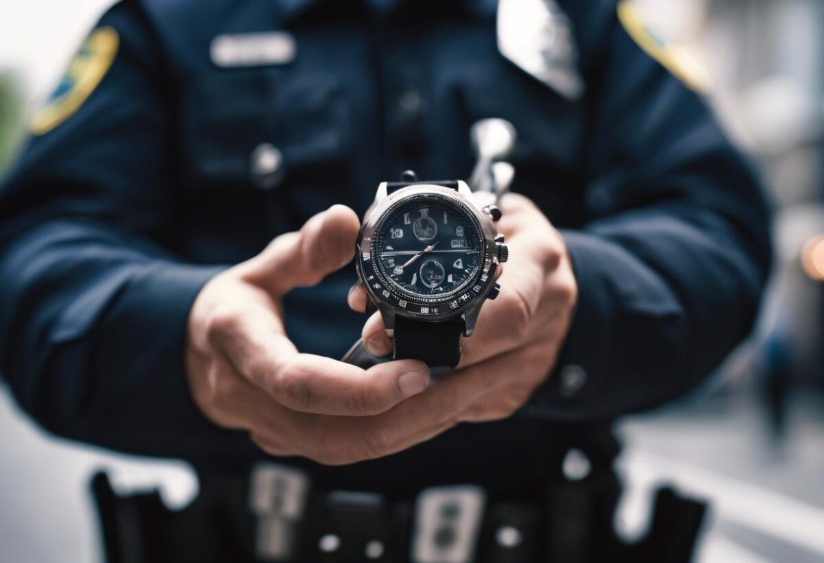 Un uomo si appropria di un orologio del valore di 20 euro e, successivamente, si spoglia di fronte agli agenti di polizia dichiarando: “Questa è la mia sola arma”.