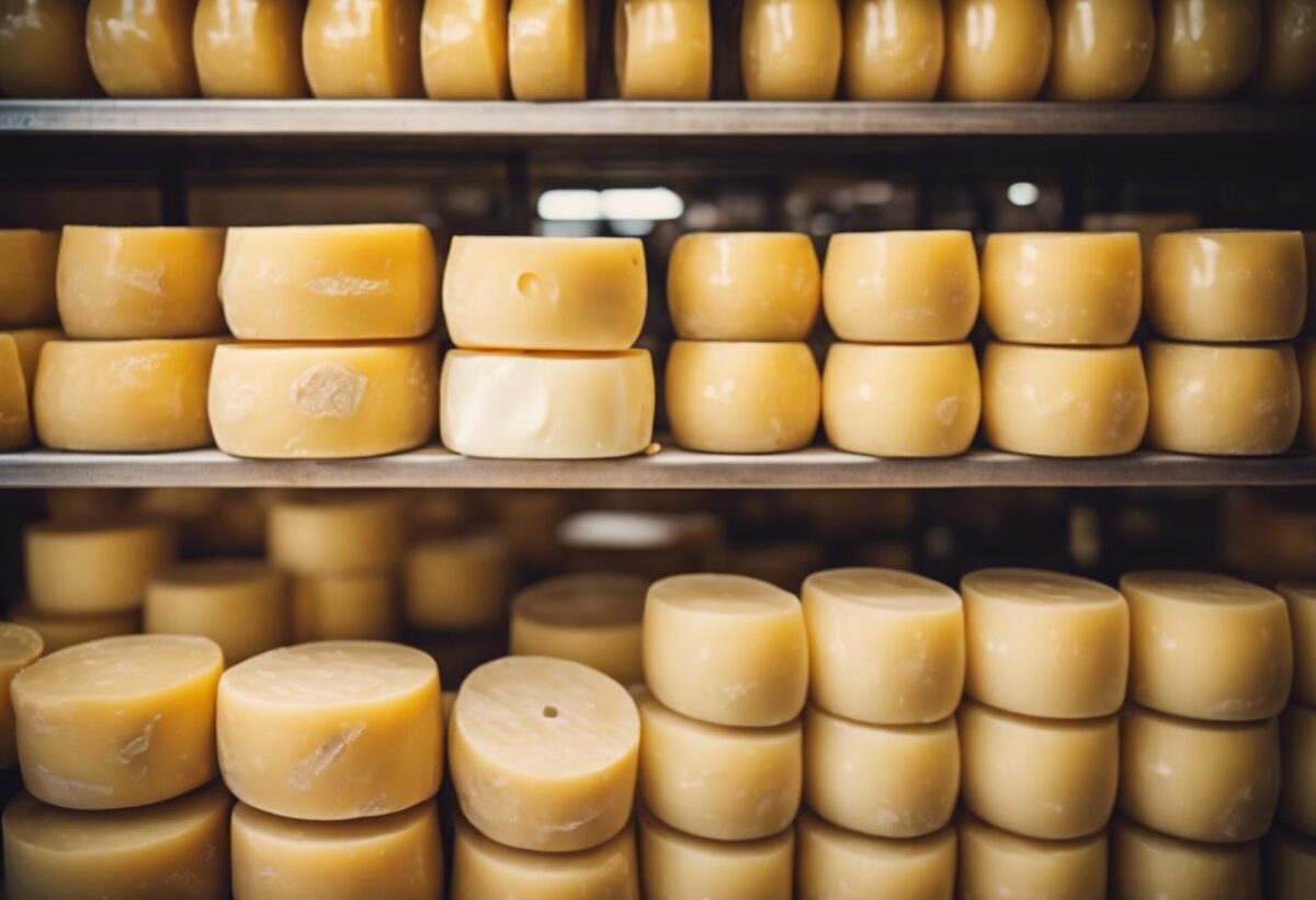 Arrestato un ladro di formaggio: tentava di fuggire con 14 forme di Parmigiano.