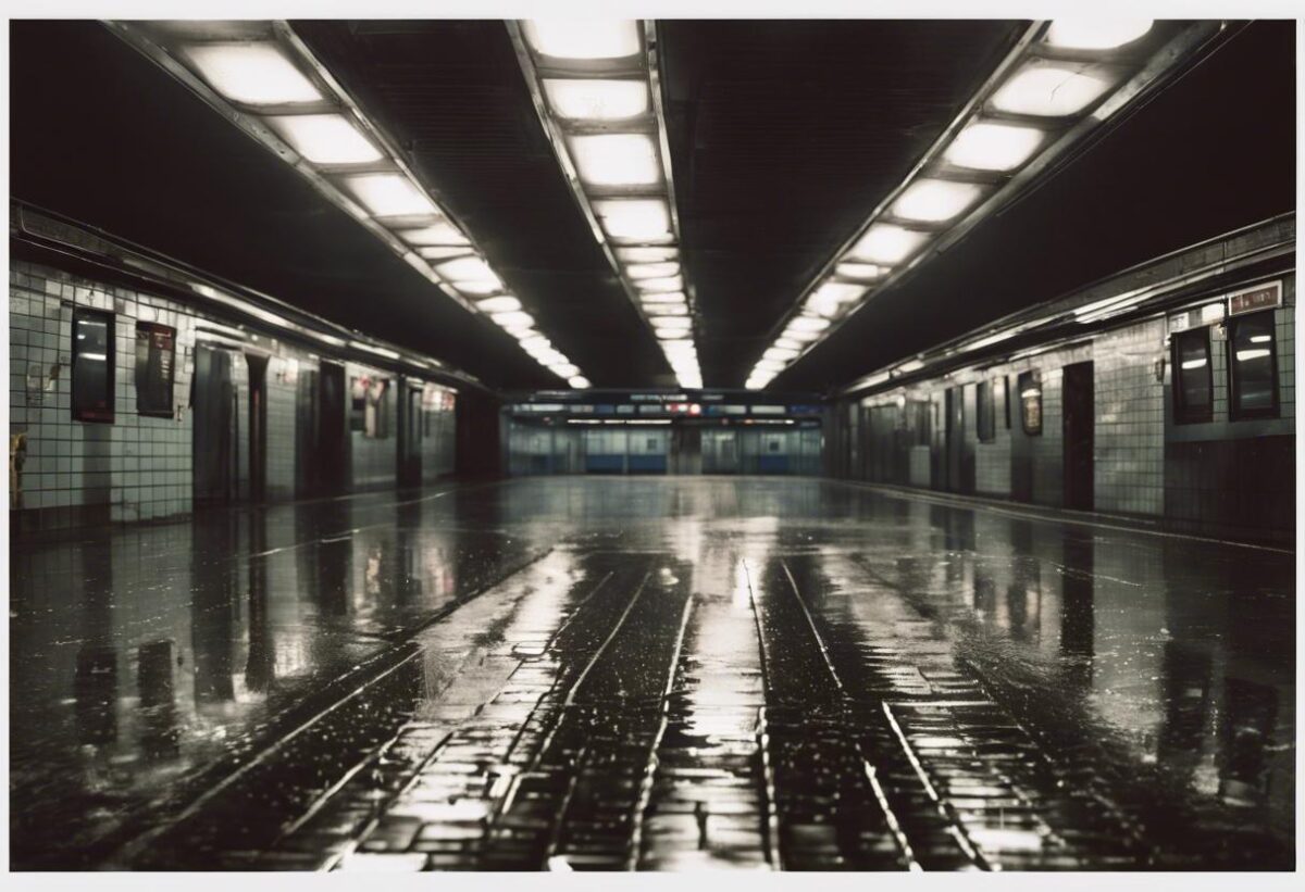 Un’intensa pioggia ha colpito una delle stazioni della metropolitana di Milano, causando un allagamento significativo.