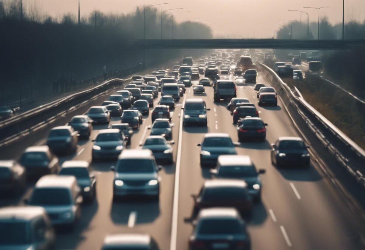 Un veicolo ha preso fuoco lungo l’autostrada A4, causando un notevole ingorgo.