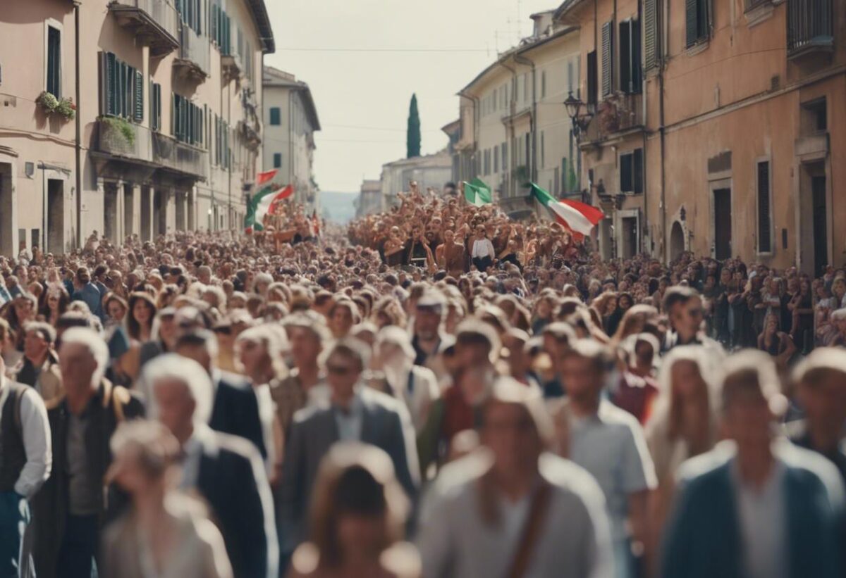 La manifestazione in onore di Manuel Mastrapasqua ha visto la partecipazione di 400 persone nel corteo.