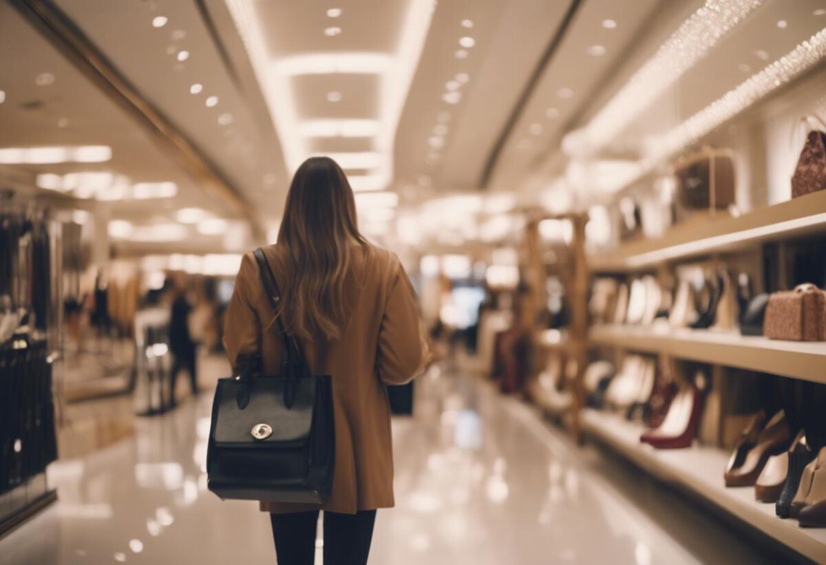 Una signora con una borsa “incantata” che sottrae caramelle e fragranze alla Rinascente.