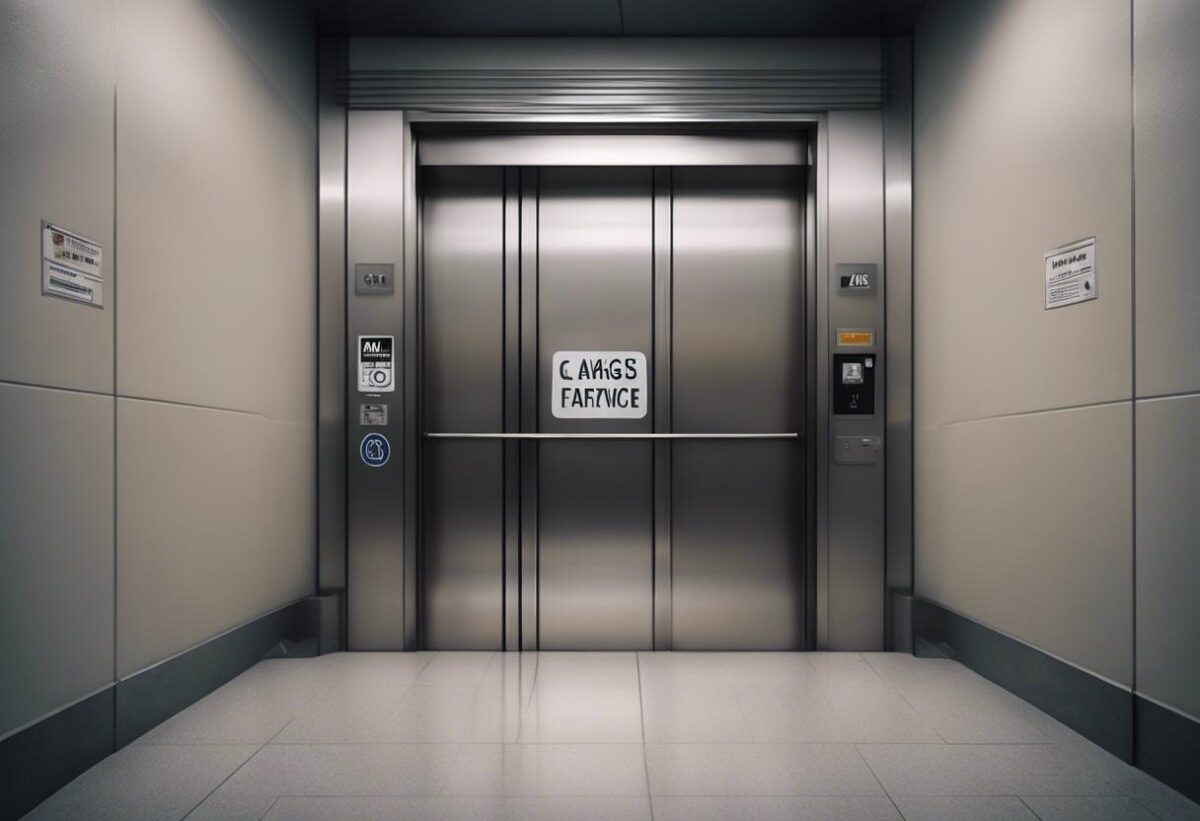M4, l’ingresso dell’ascensore si apre nel nulla: “In pericolo la sicurezza dei dipendenti.”
