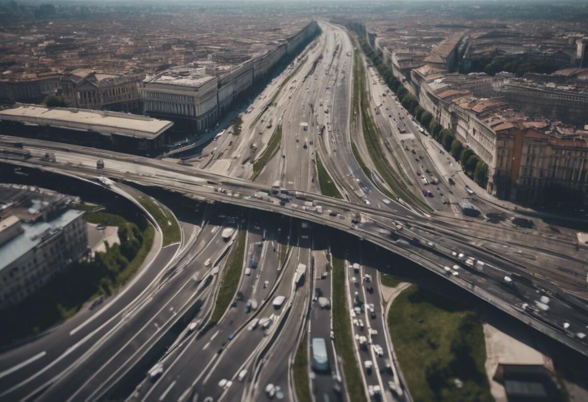 Incidente sulla tangenziale milanese: sono stati attivati due elicotteri di soccorso.