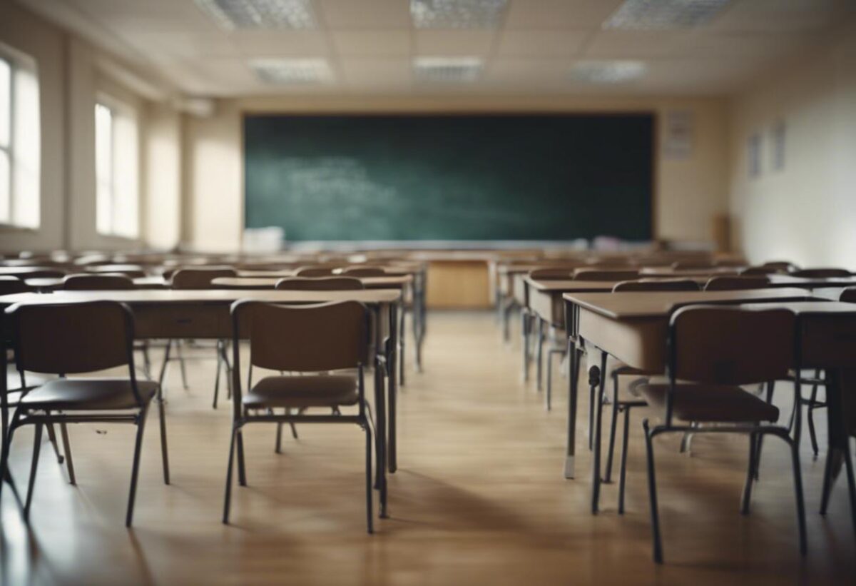 Tensione in aula, un insegnante colpito da un alunno è stato trasportato in pronto soccorso.