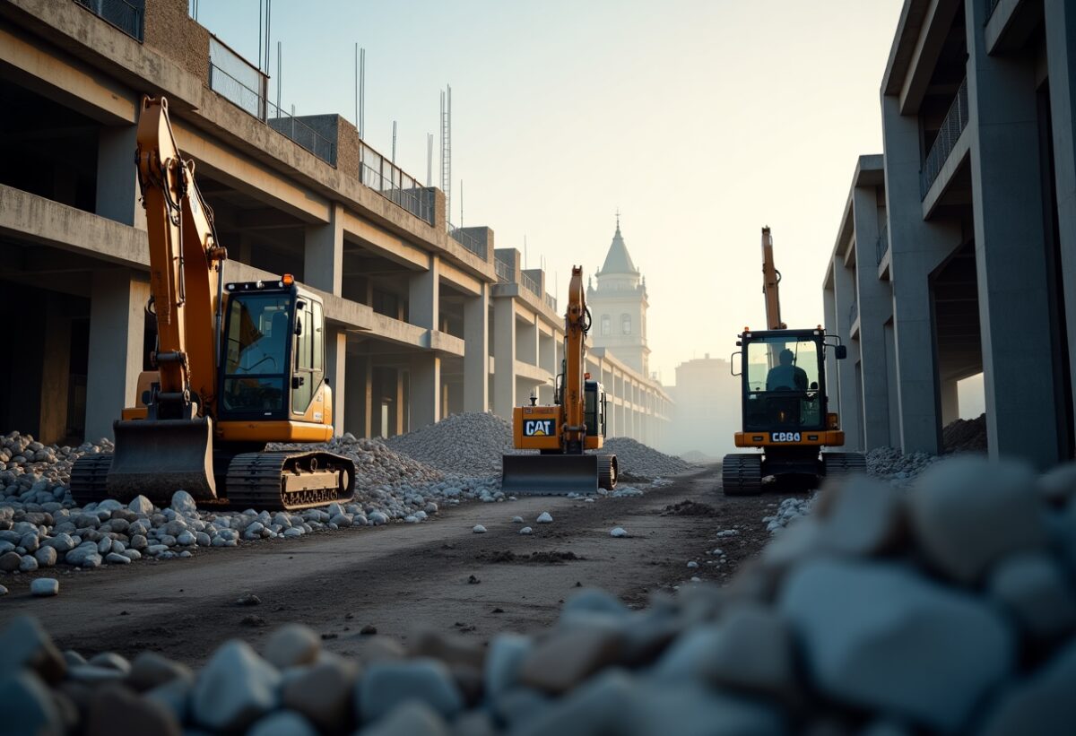 Cantiere di via Stamira d’Ancona: degrado e promesse non mantenute