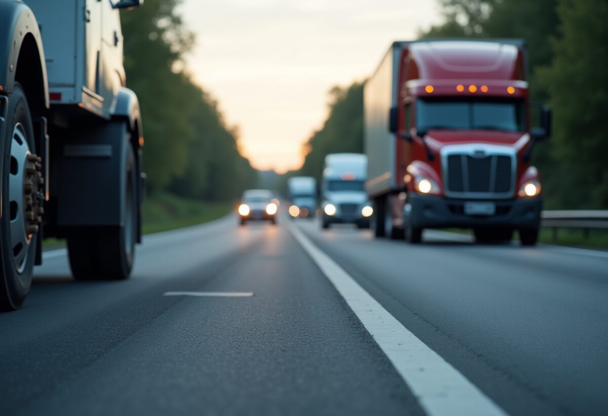 Incidente stradale sull’autostrada A4: due camion coinvolti e traffico in tilt