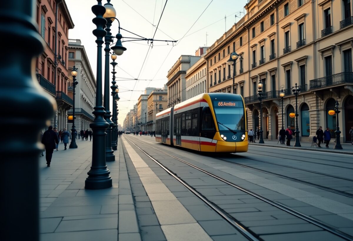 Incidente a Milano: blocco della linea tramviaria 16 in piazzale Brescia