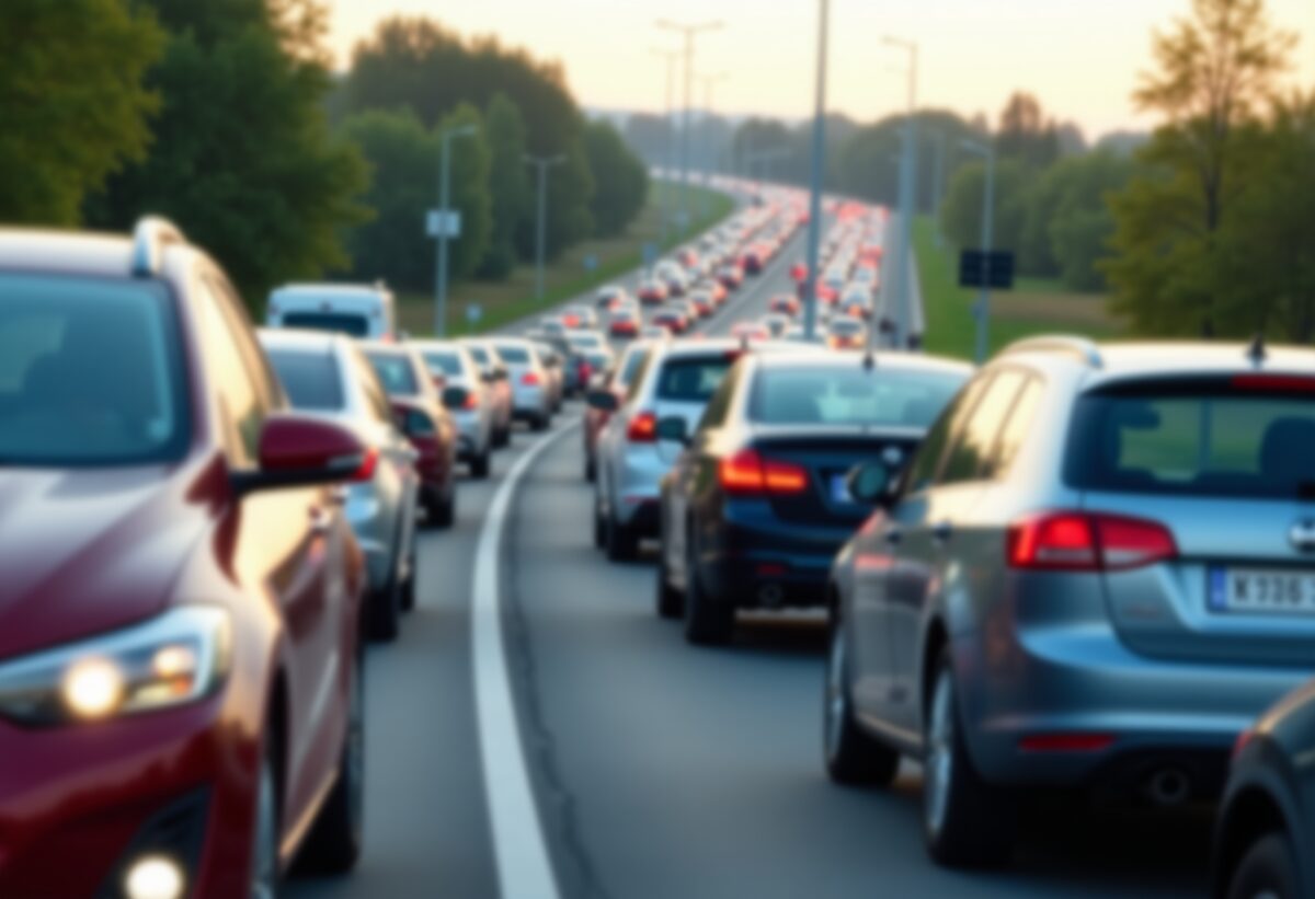 Incidente sulla tangenziale est di Milano: traffico in tilt e feriti lievi
