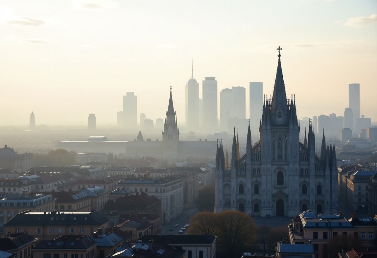 Inquinamento atmosferico a Milano: l’effetto dell’assenza di venti