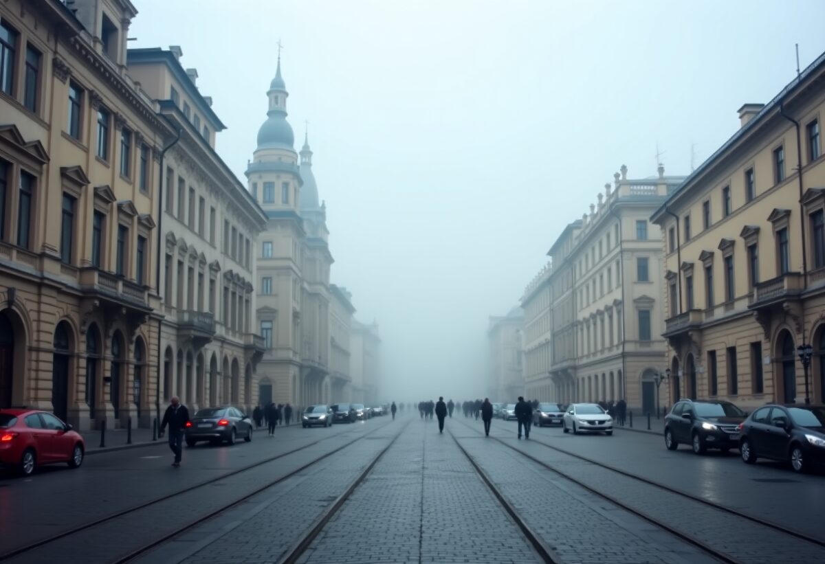 Nebbia e alta pressione: il freddo autunnale avvolge Milano