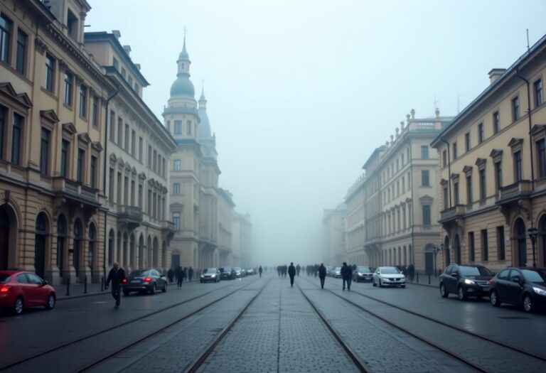 Nebbia e alta pressione: il freddo autunnale avvolge Milano