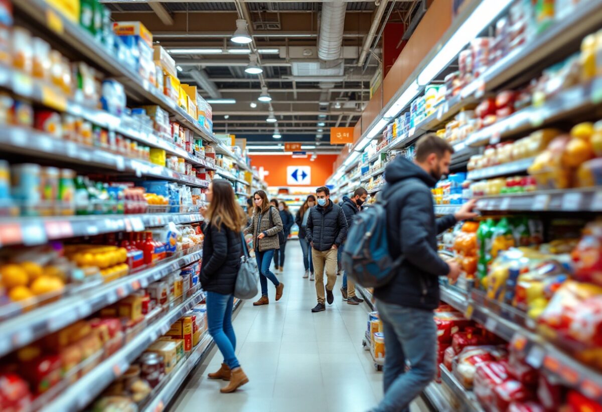 Rapina al Carrefour: un giovane arrestato, l’altro in fuga