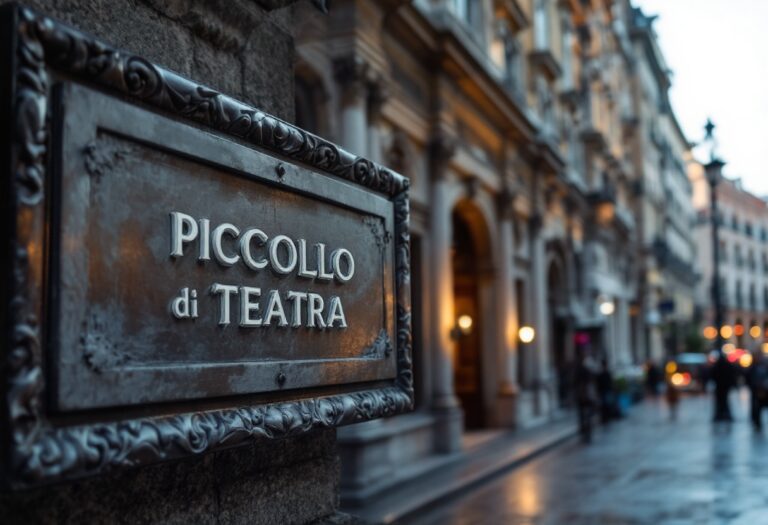 Sciopero al Piccolo Teatro di Milano: un segnale di cambiamento