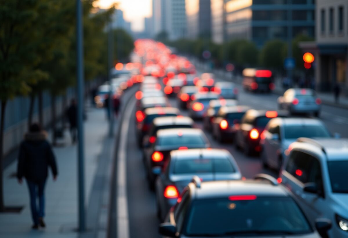 Traffico in tilt a Milano: incidenti e sciopero dei trasporti