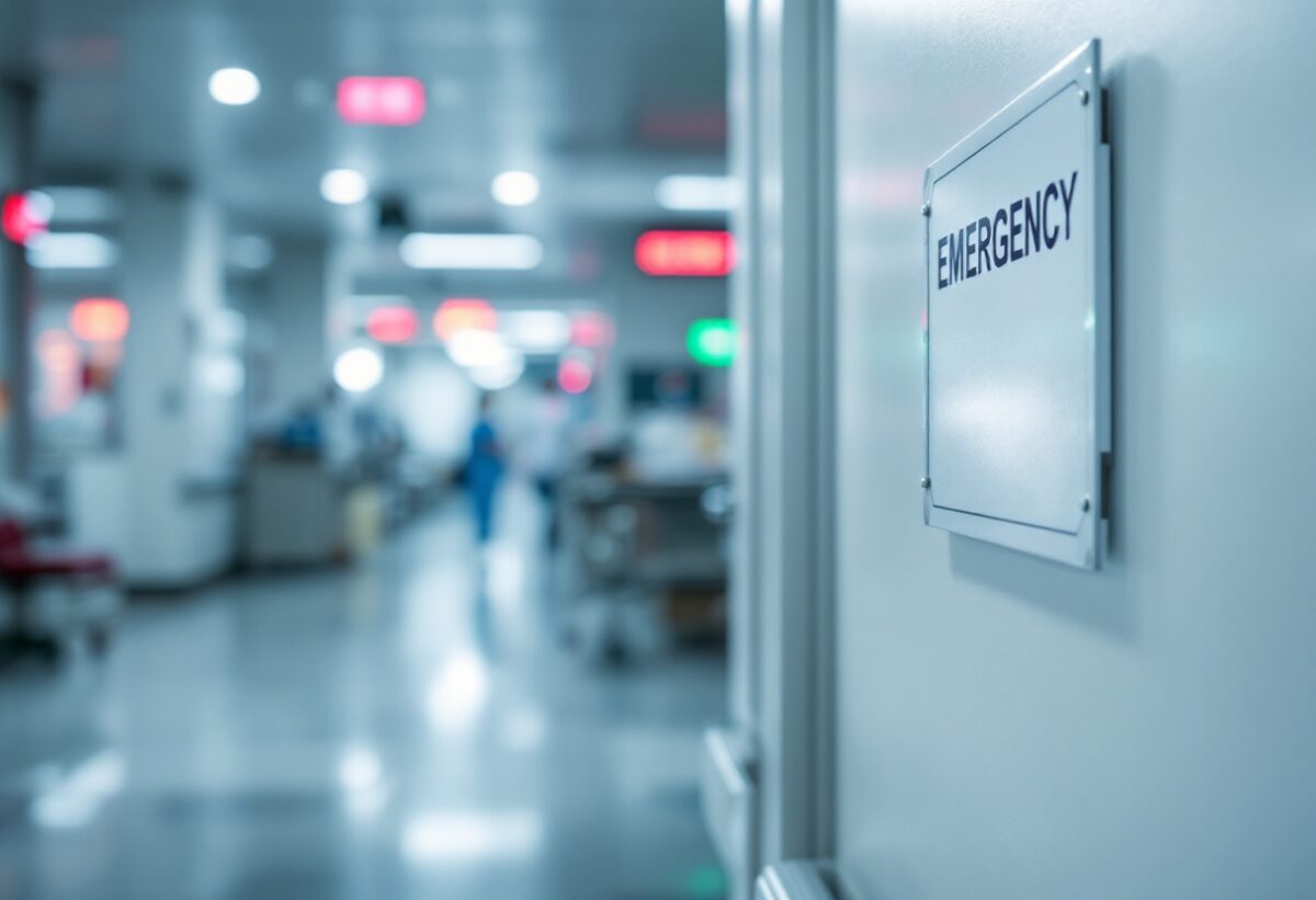 Aggressione in ospedale: un giovane denunciato per molestie e violenza