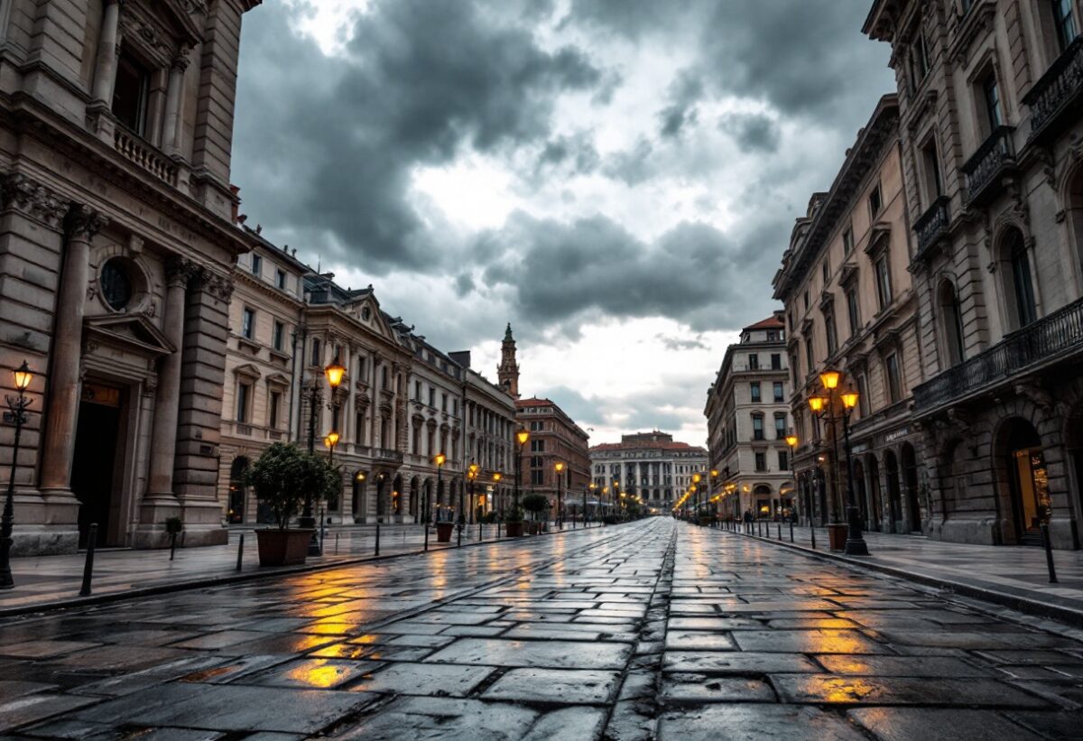 Allerta meteo a Milano: venti forti in arrivo