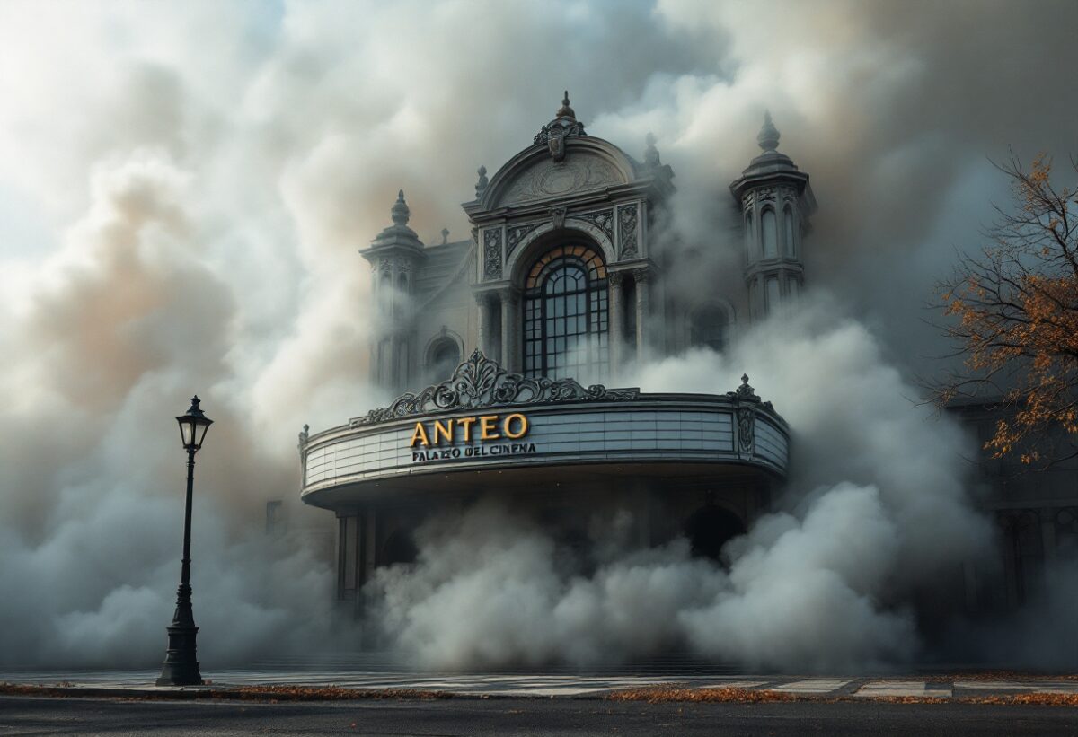 Fumo al cinema Anteo di Milano: evacuazione e intervento dei vigili del fuoco