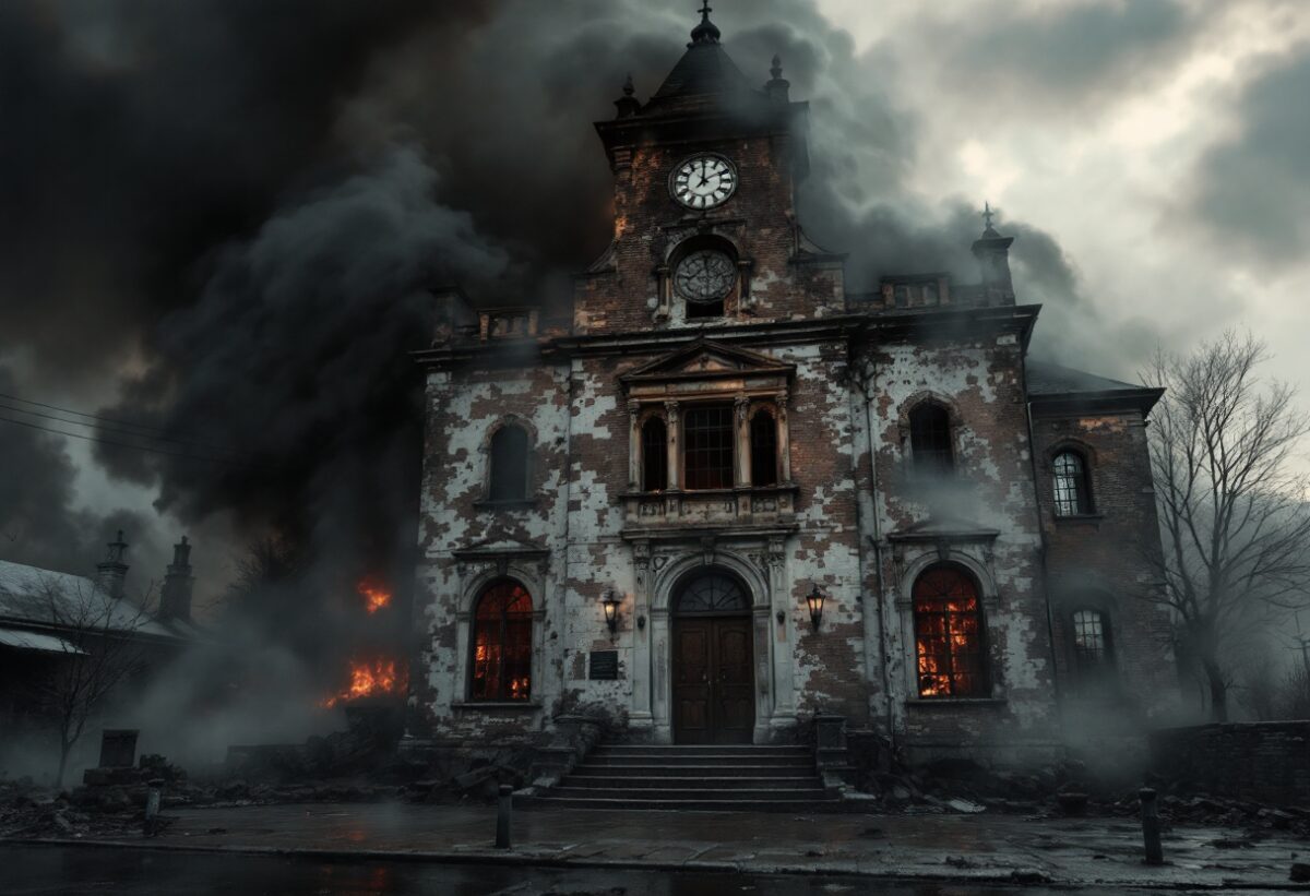 Incendio al municipio di Montegrino Valtravaglia: arrestato il responsabile