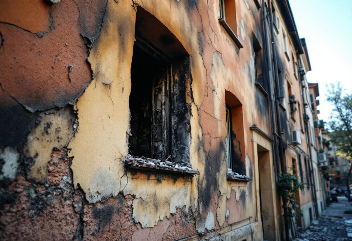 Incendio in appartamento a Milano: nessun ferito e danni limitati