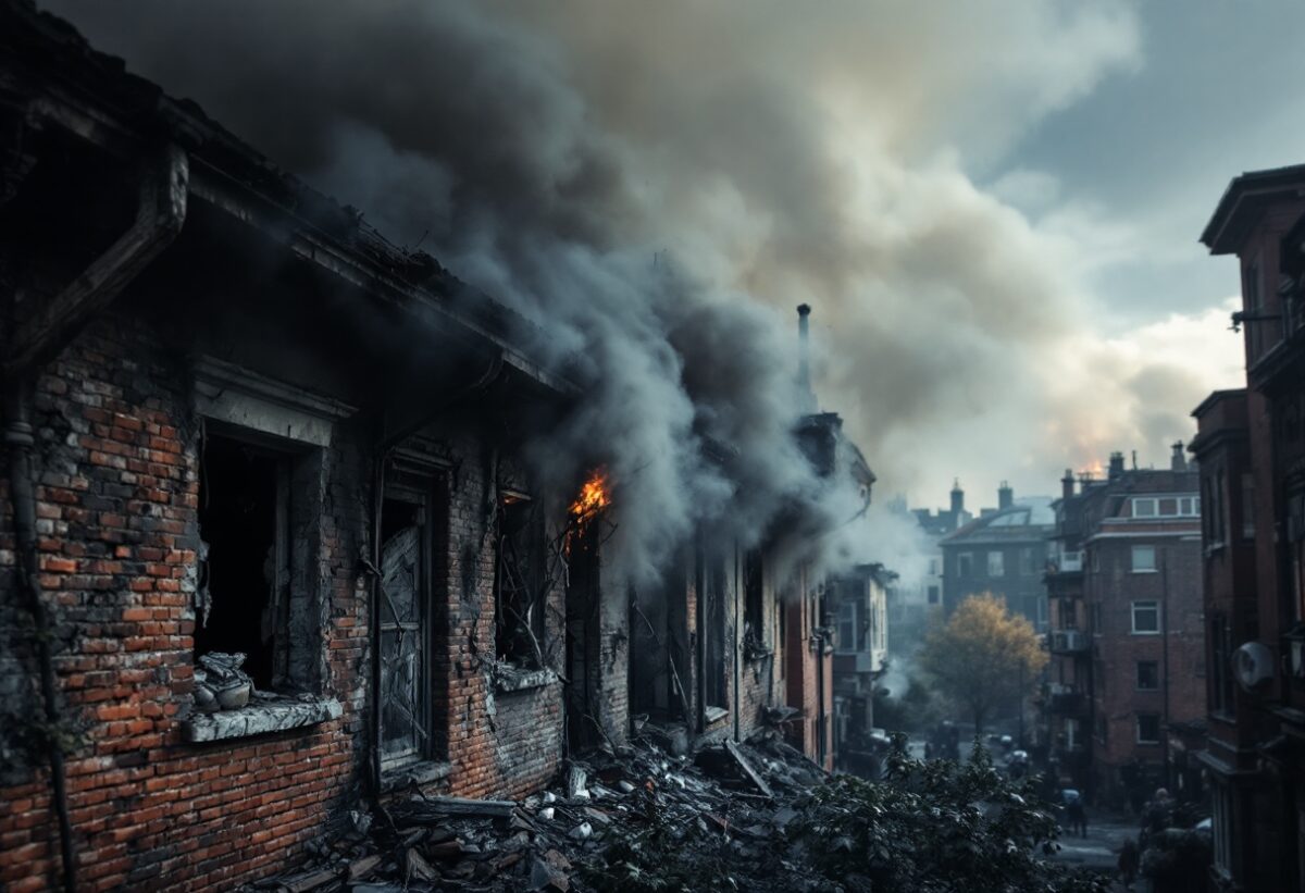 Tragedia a Bresso: incendio mortale in un’abitazione