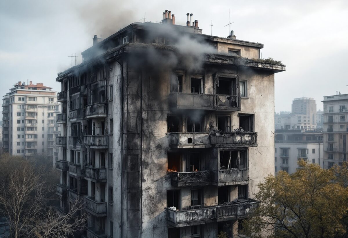 Incendio devastante in via Baldinucci a Milano: nessun ferito