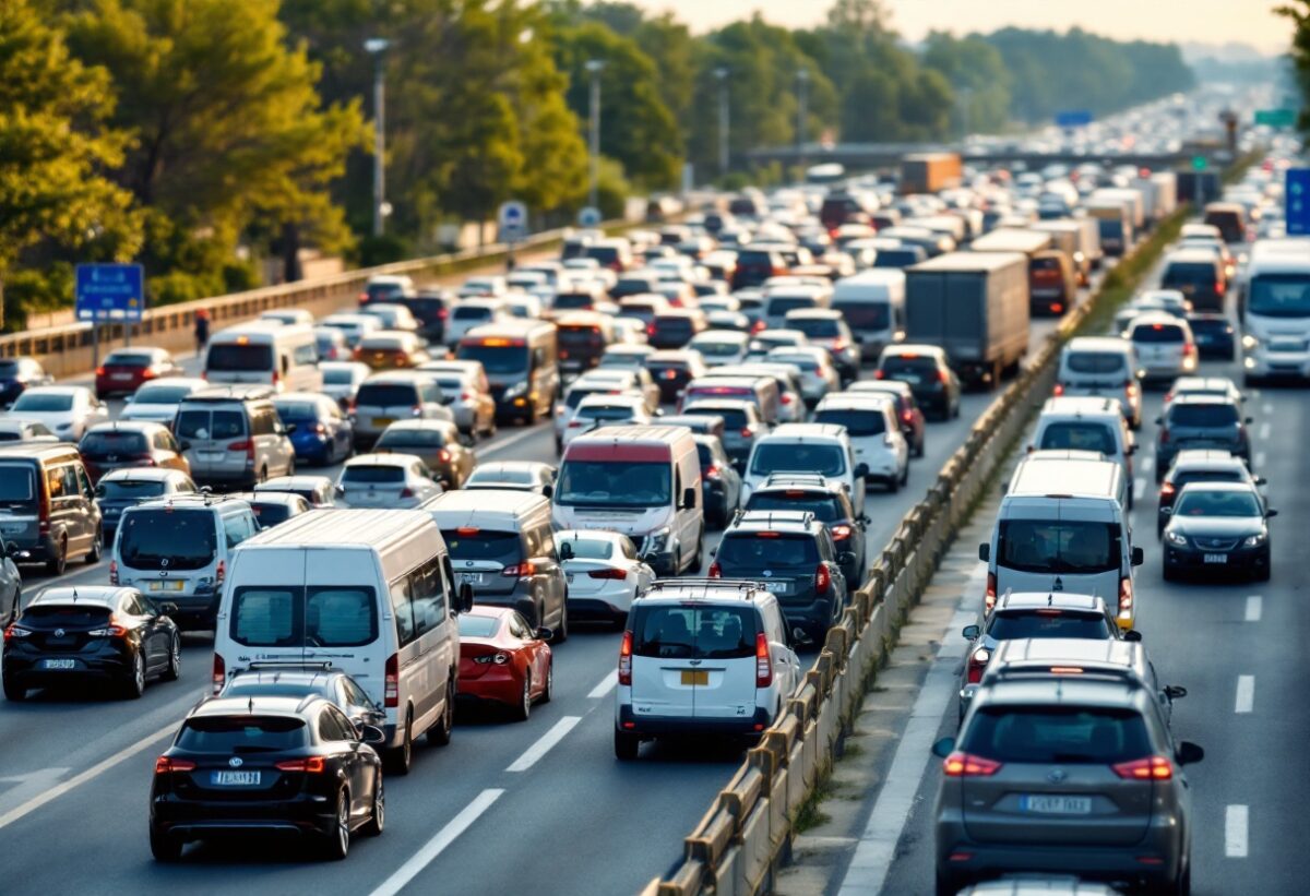 Incidente stradale sull’autostrada A1: traffico in tilt e feriti lievi
