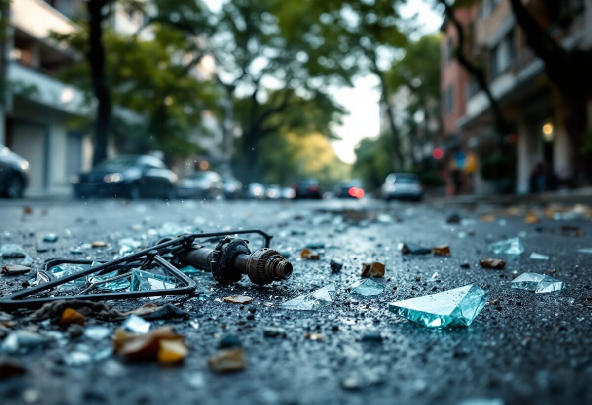 Incidente stradale a Milano: sette feriti in uno scontro tra auto e furgone