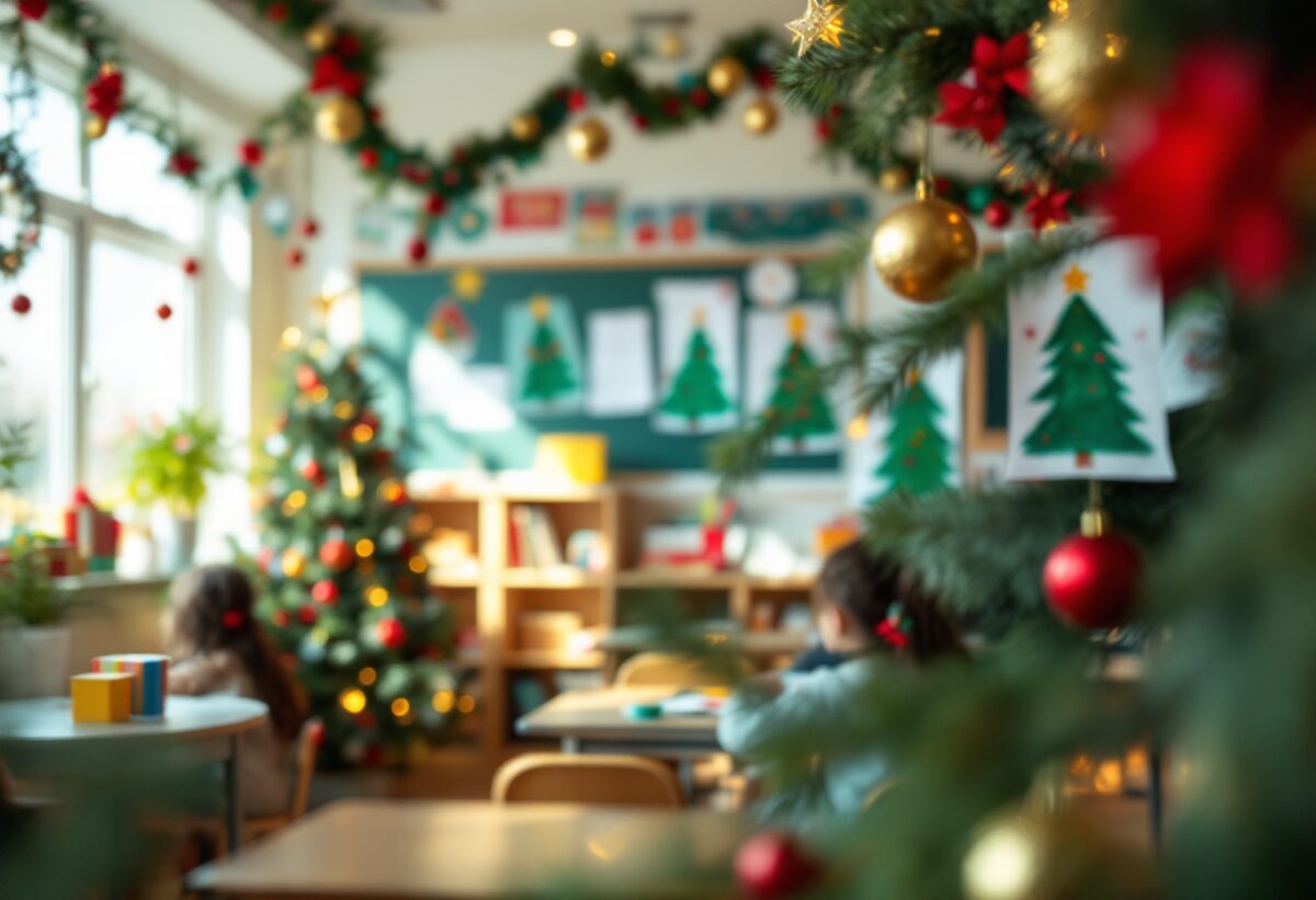 La recita di Natale: un momento di gioia tra ex celebri
