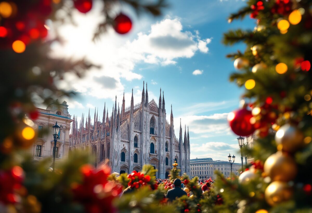 Il sole splenderà su Milano a Natale e Santo Stefano