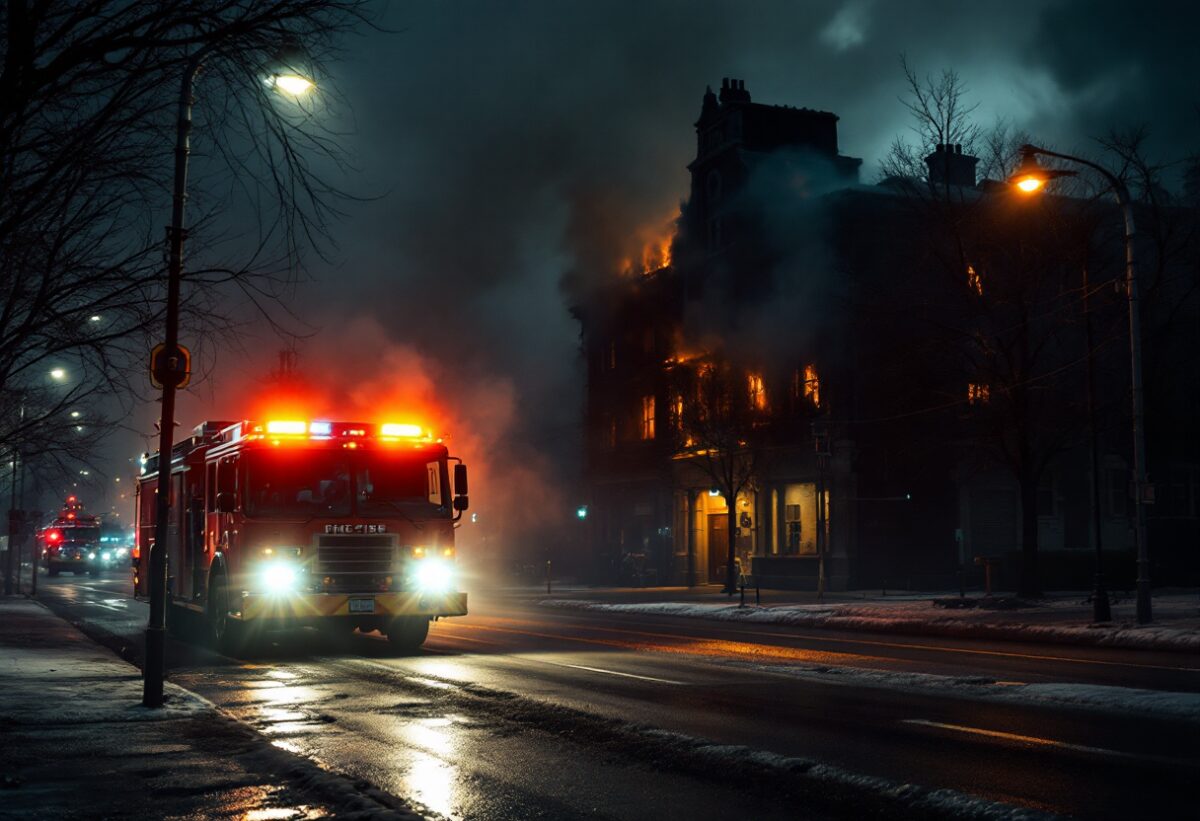 Aggressione ai vigili del fuoco ad Abbiategrasso durante la notte di capodanno
