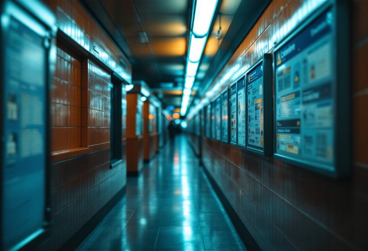 Aggressione e rapina nella metro di Milano: un giovane vittima
