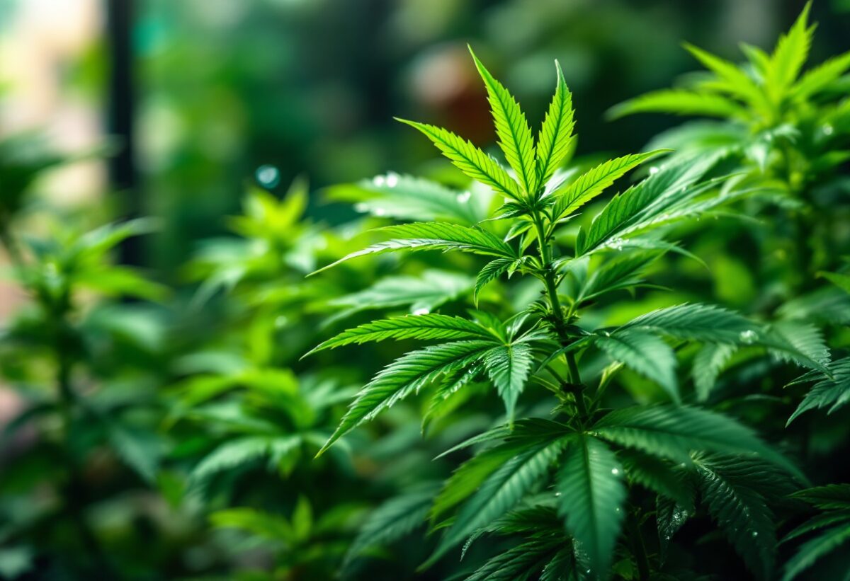 Arresto a Milano: scoperta serra di marijuana e armi in un appartamento