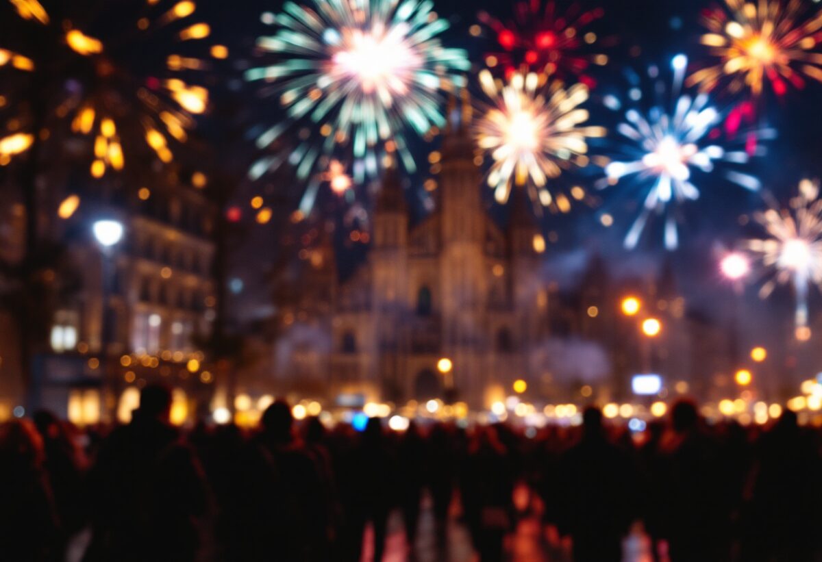 Capodanno a Milano: vigili del fuoco e forze dell’ordine in azione