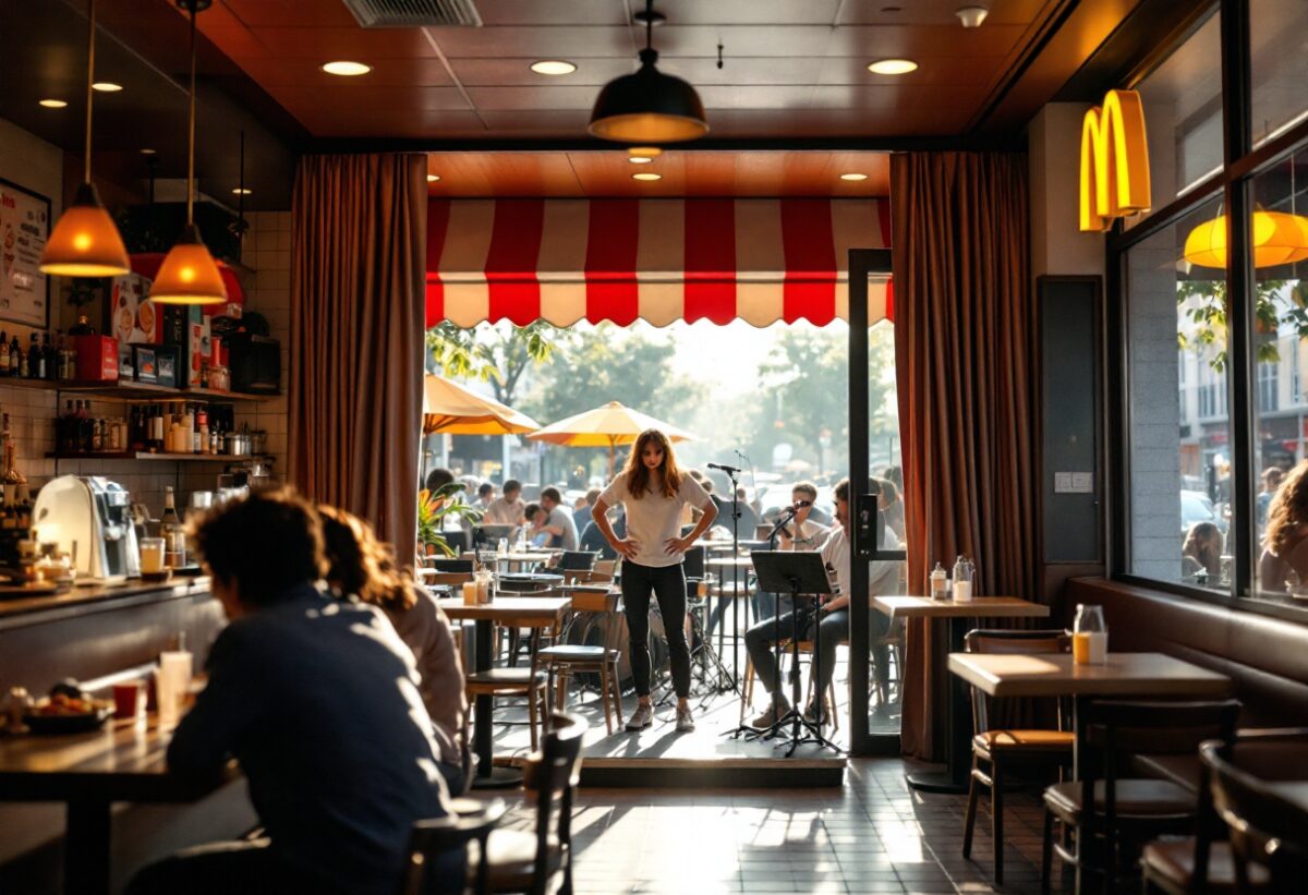 Un concerto gastronomico sorprende Milano al McDonald’s di Piazza Duomo